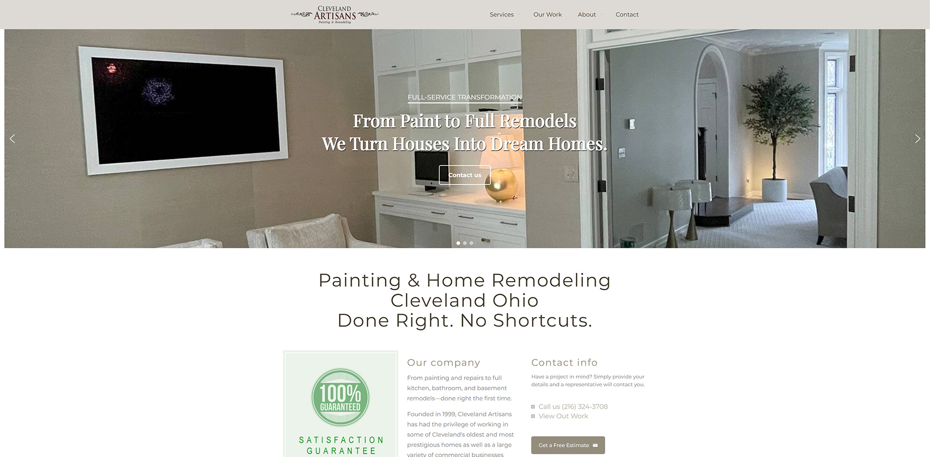 web site design cleveland